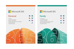 Produktbild von One-Year Microsoft 365 for Five Devices: Family
