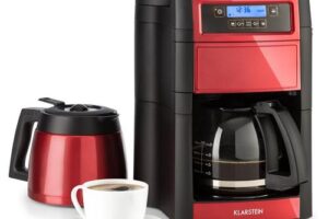 Produktbild von Aromatica II Duo Coffee Machine, Built-in Grinder, 1.25 l Red