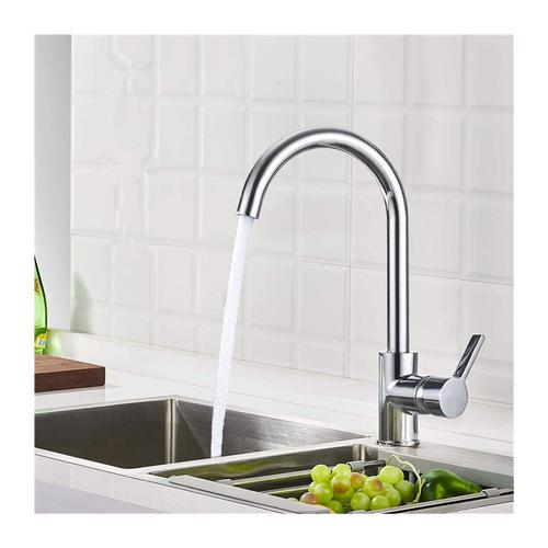 Bild von Aihom – Kitchen Sink Basin Mixer Tap Kitchen Faucet Single Lever 360° Swivel Spout Modern Single