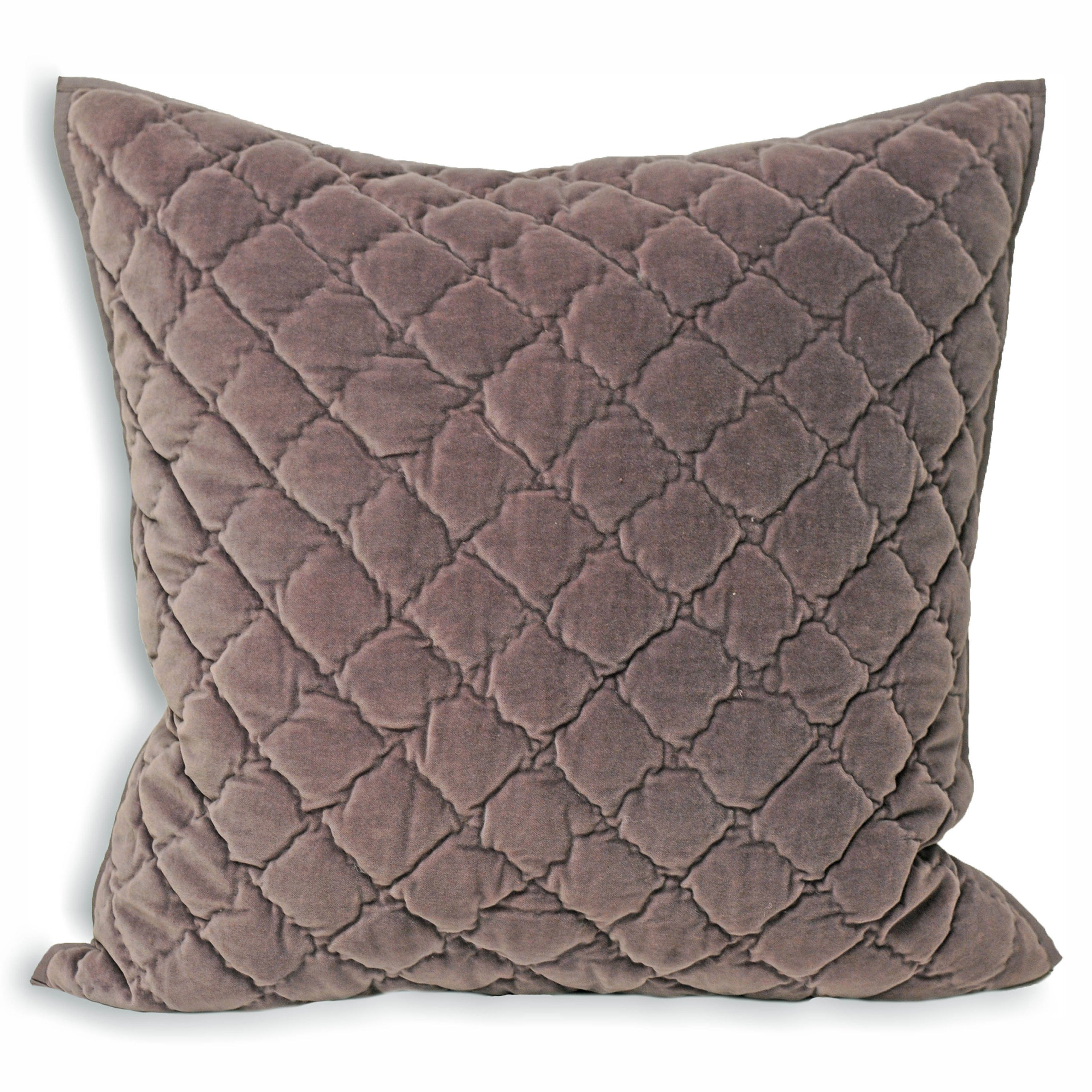Produktbild von furn. Paoletti Annecy Quilted Cushion Plum – Square – 55cm x 55cm