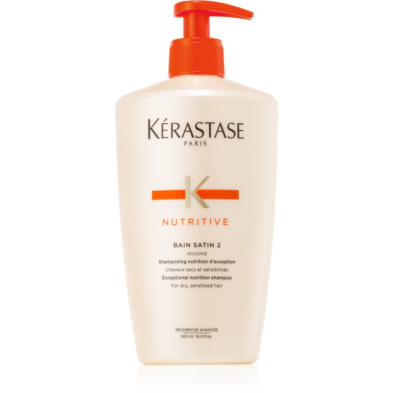 Bild von Kérastase Nutritive Bain Satin 2 Exceptional Nutrition Shampoo for Dry, Sensitised Hair 500 ml