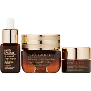 Produktbild von Estée Lauder Skin care Facial care Gift Set Advanced Night Repair Eye Supercharged Complex Serum 15 ml + Advanced Night Repair Eye Supercharged Complex Serum 5 ml + Advanced Night Repair Serum Synchronisierter Multi-Recovery-Complex 7 ml 1 Stk.