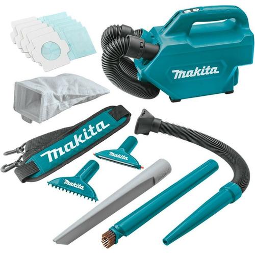 Bild von Makita – CL121DZ 12V Max CXT Lithium Ion Car Vacuum Cleaner Blue – Bare Tool