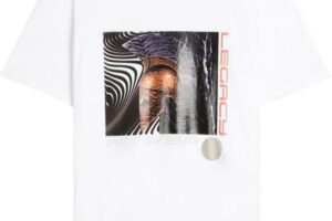 Produktbild von Roberto Cavalli Legacy-print Cotton T-shirt – White – Roberto Cavalli T-Shirts