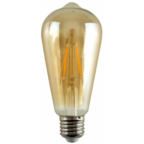 Bild von Vintage LED Bulbs Filament Pear Shaped E27 Lightbulb Lamp Amber A+ – Pack of 5