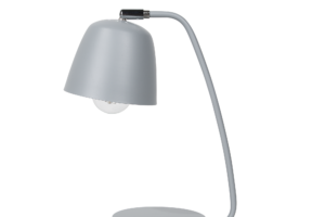 Produktbild von Beliani Table Lamp Grey Colour Metal Adjustable Lampshade Minimalistic