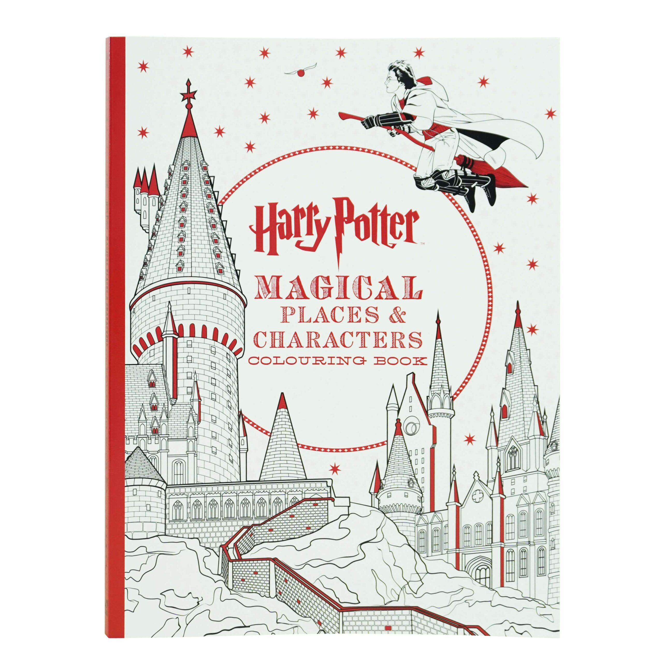 Produktbild von Studio Press Harry Potter Colouring Magical Places & Characters Book By Warner Brothers – Ages 9-14 – Paperback