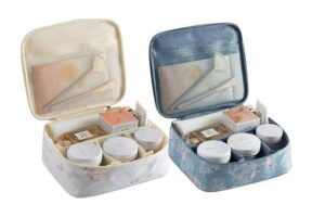 Produktbild von Travel Luggage Organiser Bag: White Flamingo