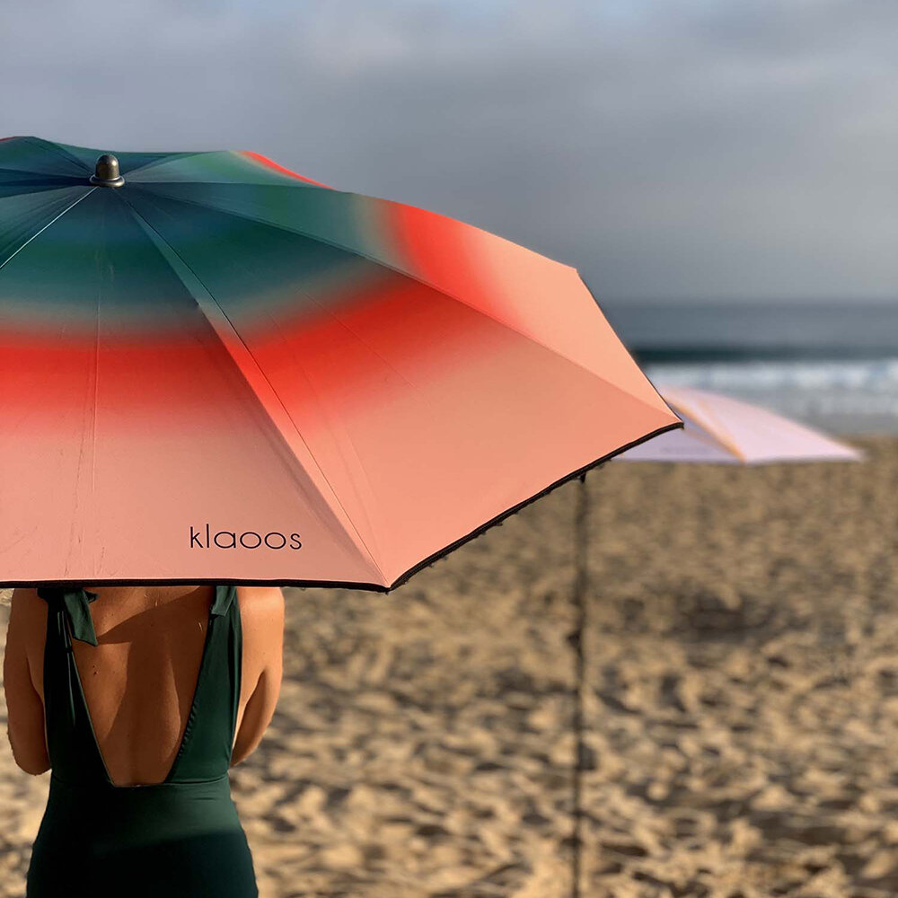 Produktbild von Klaoos – The Psyche Beach Umbrella – Watermelon