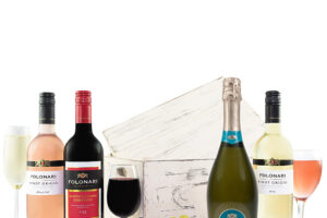 Bild von 123 Flowers Italian Wine Set – Luxury Wine Gifts – Wine Gifts – Wine Gift Baskets – Wine Hampers – Wine Gift Delivery