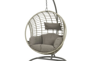 Produktbild von AMARA Outdoors – Circle Wicker Hanging Chair – Grey