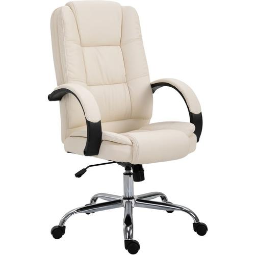 Bild von High Back Executive Office Chair Swivel PU Leather Ergonomic Chair, with Padded Arm, Adjustable