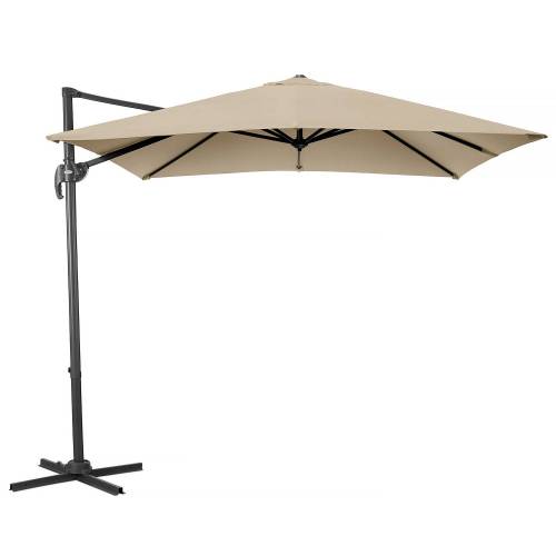 Bild von Christow Cantilever Parasol 2.5m – Taupe