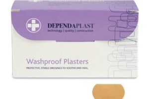 Produktbild von Dependaplast Washproof Plasters – 4cm x 2cm x 100