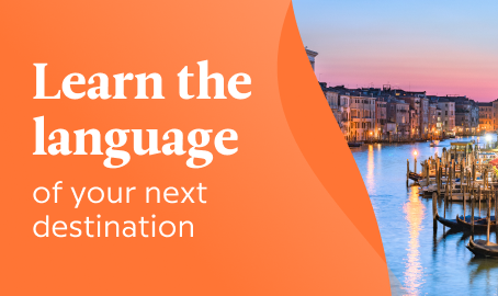 Produktbild von Up to 50% reduced – learn a new language in just three months!