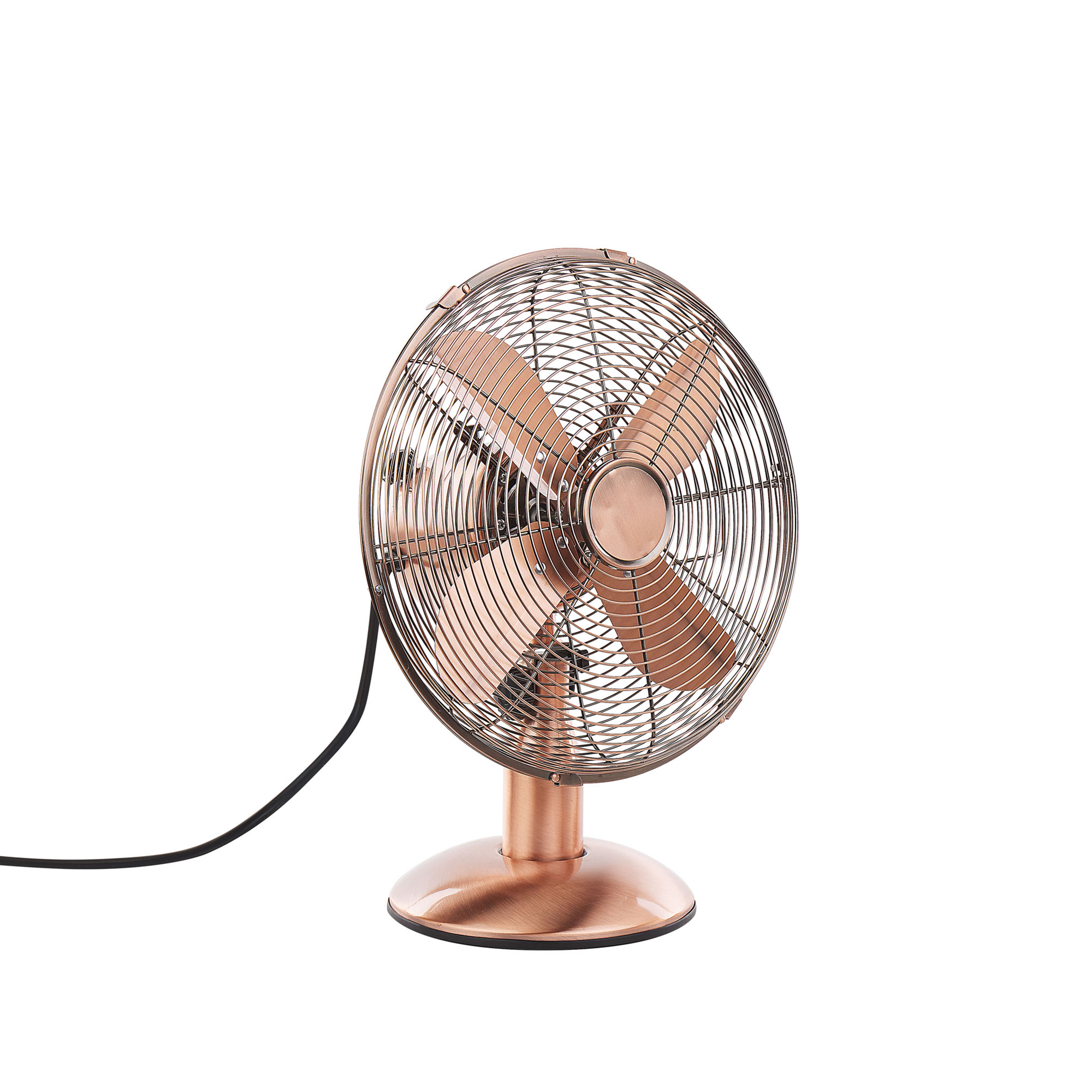 Produktbild von Beliani Desk Fan Metal Copper 3-Speed Modes Living Room Home Office