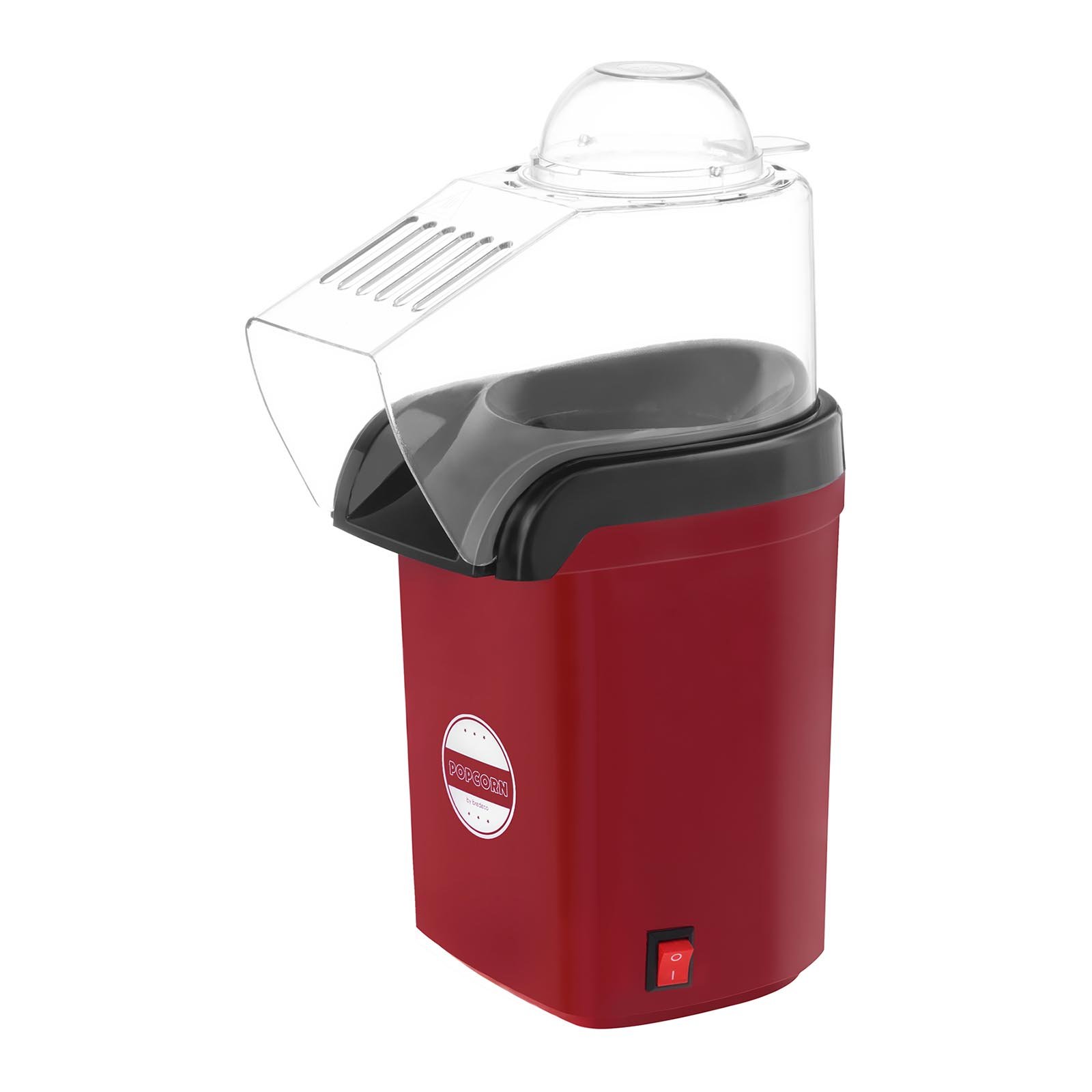 Bild von Bredeco Air Popcorn Maker – Red BCPK-1200-W