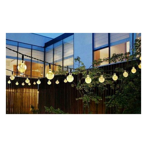 Produktbild von Solar LED Crystal Bulb Lights String: One