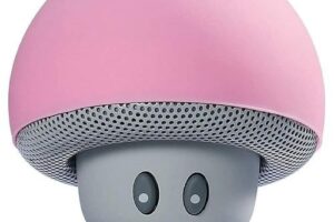Produktbild von Mushroom Mini Wireless Portable Bluetooth 4.1 Speakers with Mic for Smartphones (Pink)