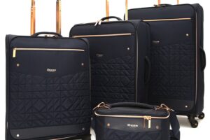 Bild von Dune London Tianna Set of 4 Suitcases – PRE ORDER – Navy