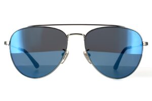 Bild von Police Sunglasses SPL995 Origins Lite 1 579B Silver Blue Mirrored