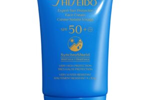Produktbild von Shiseido Sun Care Expert Sun Protector Face Cream Waterproof Face Sunscreen SPF 50+ 50 ml