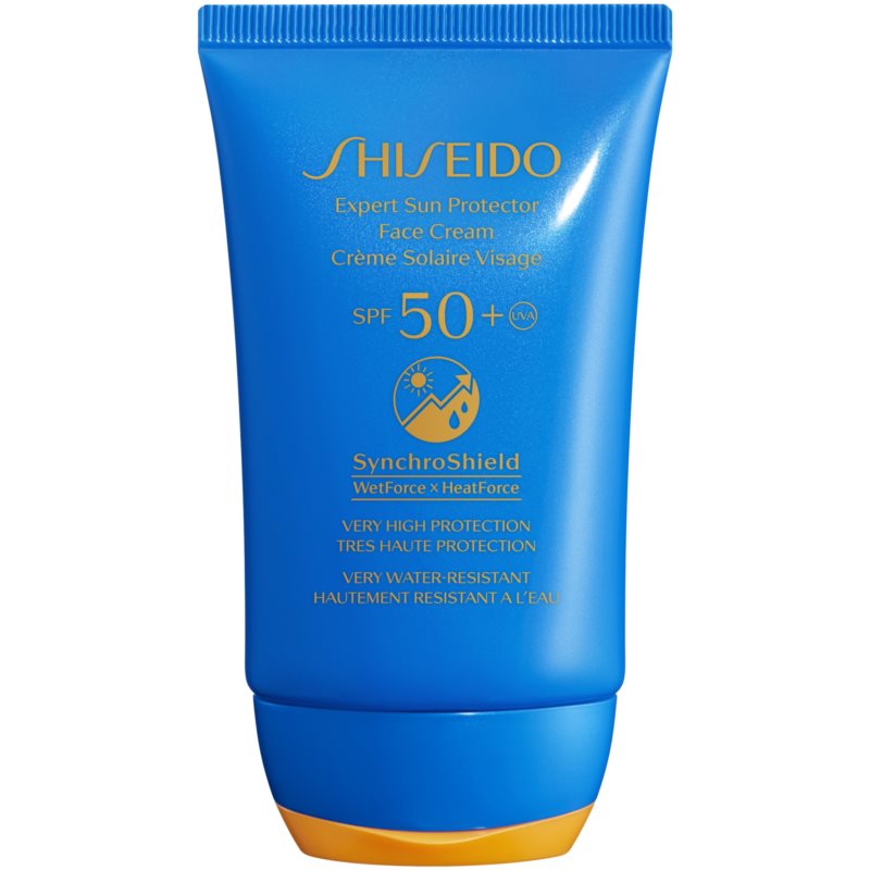 Bild von Shiseido Sun Care Expert Sun Protector Face Cream Waterproof Face Sunscreen SPF 50+ 50 ml