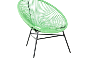 Produktbild von Beliani Garden Chair Green PE Rattan Papasan Modern