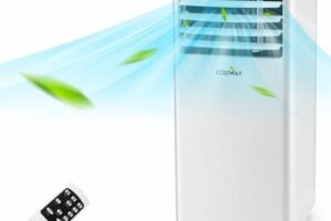 Produktbild von Costway – 7000BTU Air Conditioner 3-in-1 Air Cooling Fan Dehumidifier with Remote Control