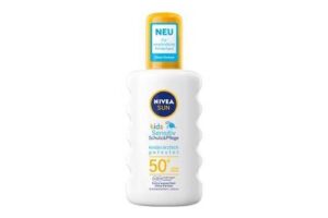 Produktbild von Nivea Sun care Kid’s Sun Protection Sun Kids Protect & Sensitive Sun Spray SPF 50+ 200 ml