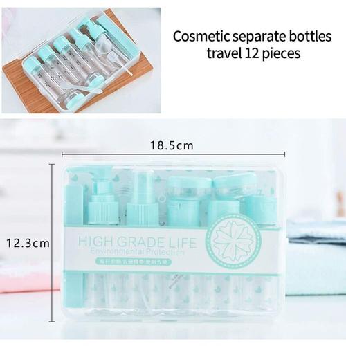 Bild von Travel Bottle Set, Travel Bottle Set Empty Travel Bottle Refillable Plastic Bottle Clear Cosmetic