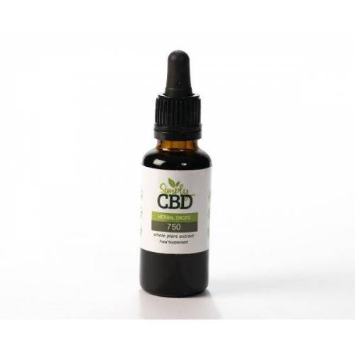 Produktbild von Simply CBD Green CBD Oil – 2.5% Strength (from 10ml)