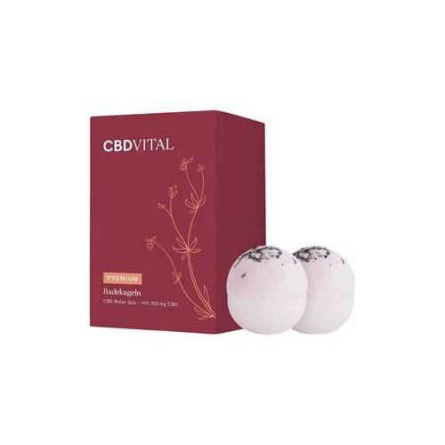 Produktbild von CBDVITAL Body care Bath & Shower Care CBD bath bombs 2 Stk.