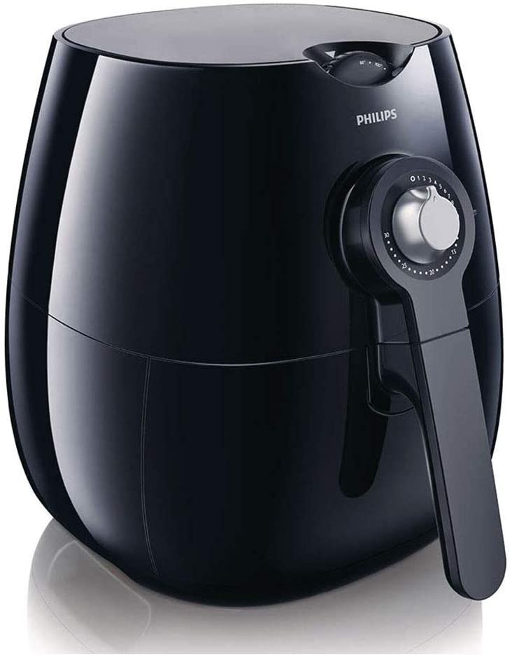 Bild von Philips Airfryer with Rapid Air Technology For Healthy Cooking, Baking and Grilling – HD9220/20, Black
