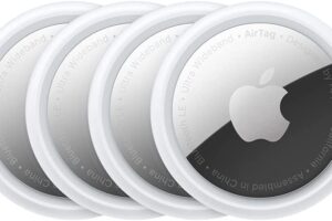 Produktbild von New Apple AirTag, Bluetooth Item Finder and Key Finder (4 pack)