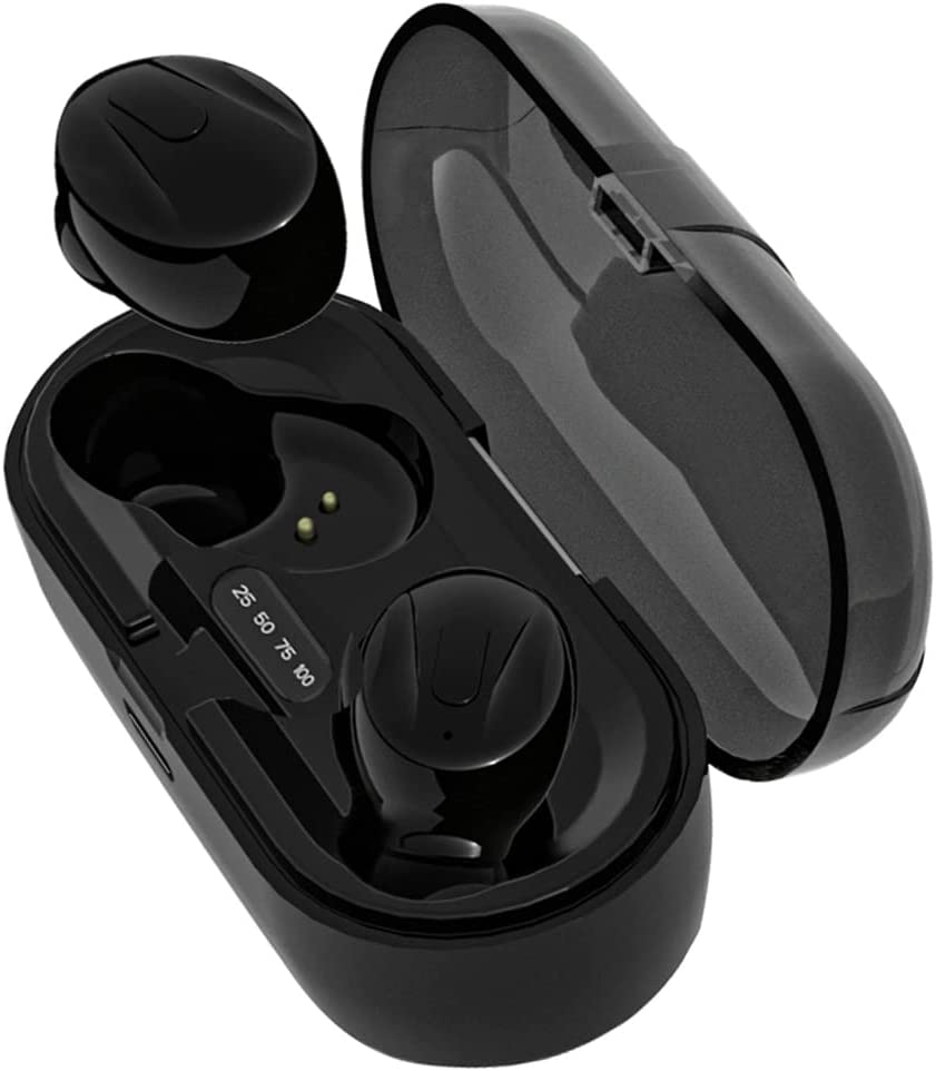 Bild von In Ear Headphones Wireless Sports Bluetooth 5.0 eadphones With Built- In Microphone for Travel Sports Handfree Call Music With Charging Case
