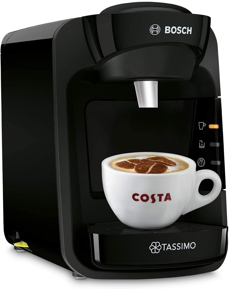 Bild von Tassimo by Bosch Suny ‘Special Edition’ TAS3102GB Coffee Machine,1300 Watt, 0.8 Litre – Black