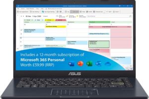 Produktbild von ASUS Vivobook L410MA Full HD 14 Inch Laptop (Intel Pentium N5030, 4GB RAM, 64GB eMMC, Windows 10) Includes 1 Year Microsoft Office 365 Subscription