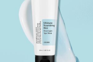 Produktbild von COSRX Ultimate Nourishing Rice Overnight Spa Mask, 60ml | Facial Moisturizer with Rice Extract and Niacinamide | Leave-on Face Mask | Korean Skincare