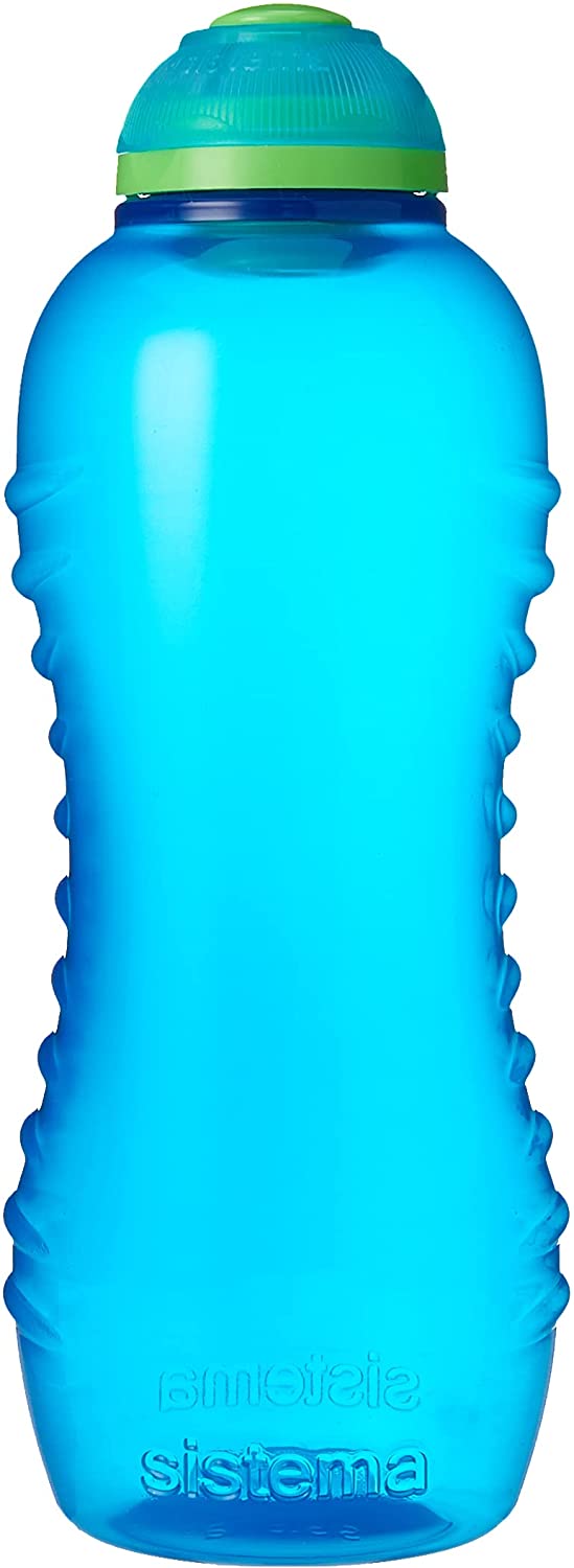 Bild von Sistema Water Bottle | Twist ‘n’ Sip Sports Water Bottle | 460 ml | BPA-Free | Blue