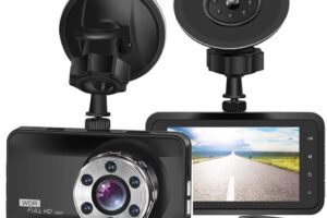 Produktbild von ORSKEY Dash Cam Front and Rear 1080P Full HD Dual Dash Camera In Car Camera Dashboard Camera Dashcam for Cars 170 Wide Angle HDR with 3.0″ LCD Display Night Vision Motion Detection and G-sensor