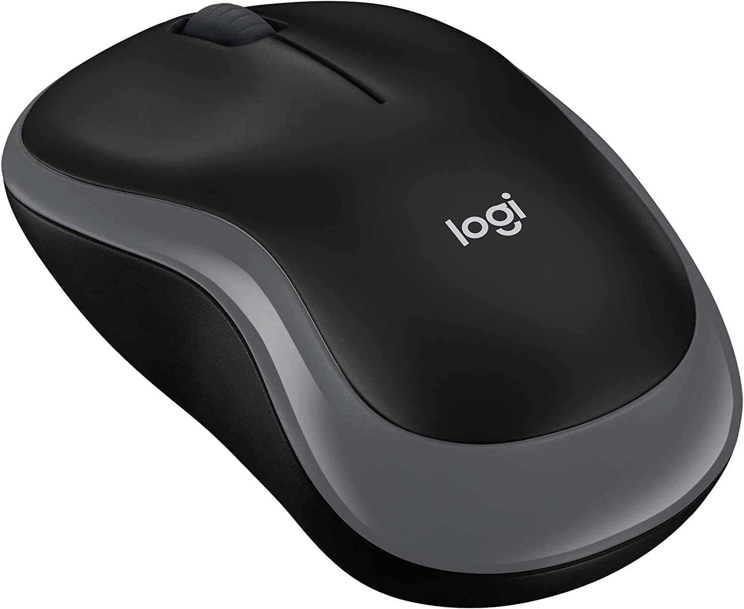 Bild von Logitech M185 Wireless Mouse, 2.4GHz with USB Mini Receiver, 12-Month Battery Life, 1000 DPI Optical Tracking, Ambidextrous, Compatible with PC, Mac, Laptop – Grey