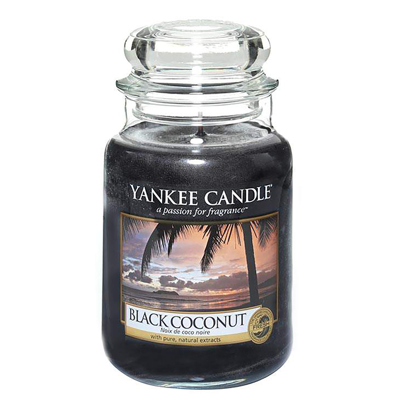 Bild von Yankee Candle – Original Jar Candles Large Black Coconut 623g  for Men and Women