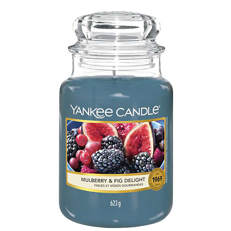 Bild von Yankee Candle – Original Jar Candles Large Mulberry & Fig 623g  for Men and Women
