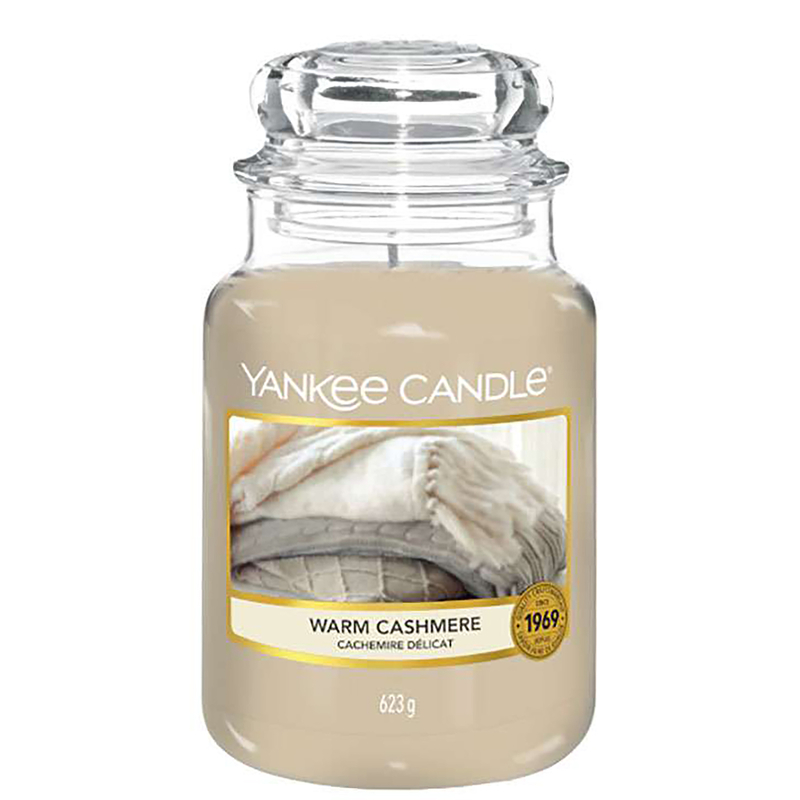 Bild von Yankee Candle – Original Jar Candles Large Warm Cashmere 623g  for Men and Women