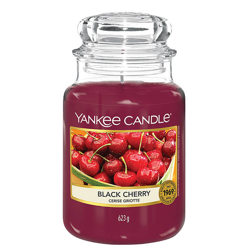 Bild von Yankee Candle – Original Jar Candles Large Black Cherry 623g  for Men and Women