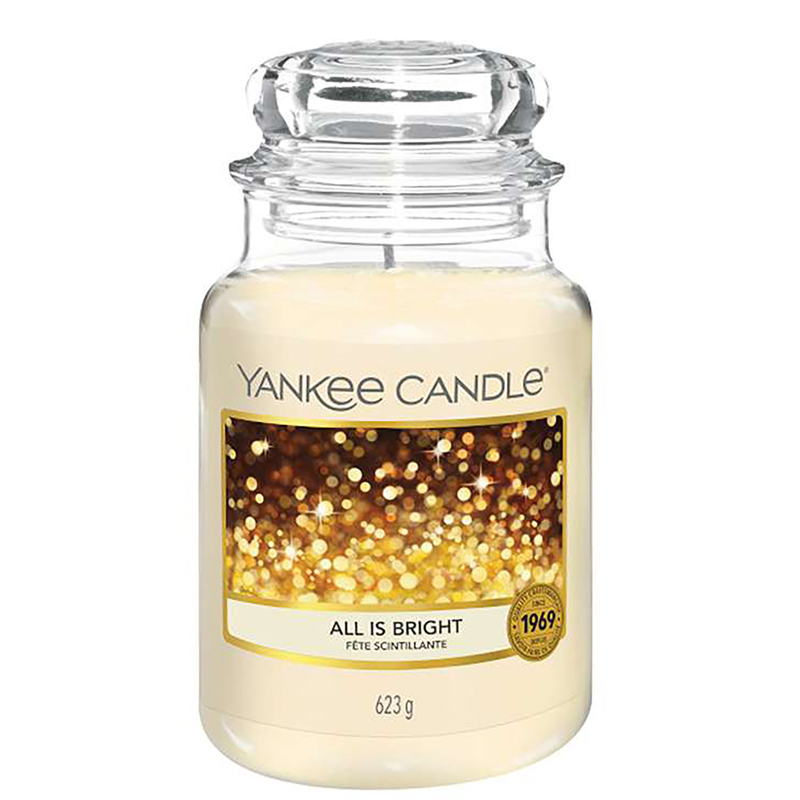 Bild von Yankee Candle – Original Jar Candles Large All Is Bright 623g  for Men and Women