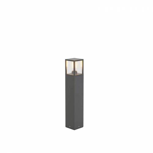 Bild von QAZQA Modern standing outdoor lamp 65 cm anthracite IP54 – Zaandam
