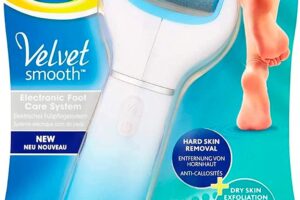 Produktbild von Scholl Velvet Smooth Electric Foot File Pedicure hard Skin Remover with Exfoliating Refill