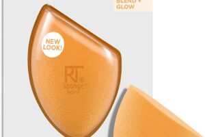 Produktbild von REAL TECHNIQUES Miracle Complexion Makeup Sponge for full cover foundation (Packaging and Colour May Vary) Orange